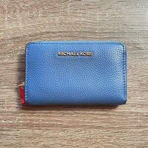 Micheal Kors Blue Wallet